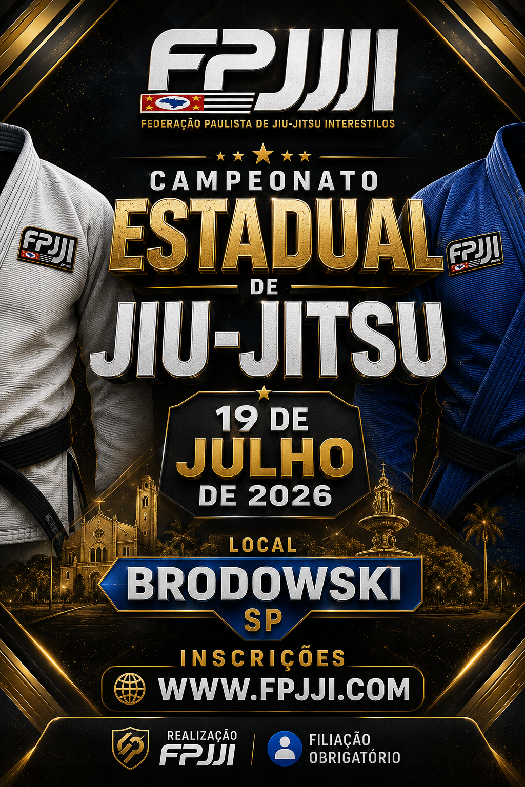 CAMPEONATO ESTADUAL JIU-JITSU 